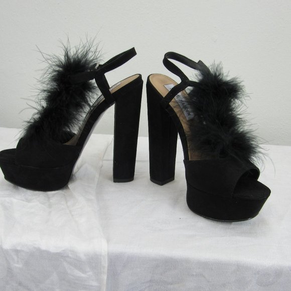 LAST ONE! Steve Madden platform chunk heel 5.5 - Picture 3 of 8